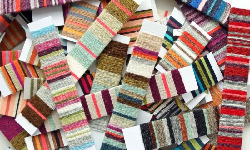 Various yarn wrappings