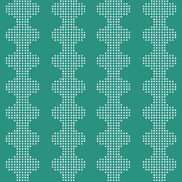 dot river pattern design by Hitomi Kimura